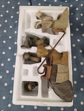 Willow Tree 2002 Shepherd and Stable Animals By Demdaco In Box